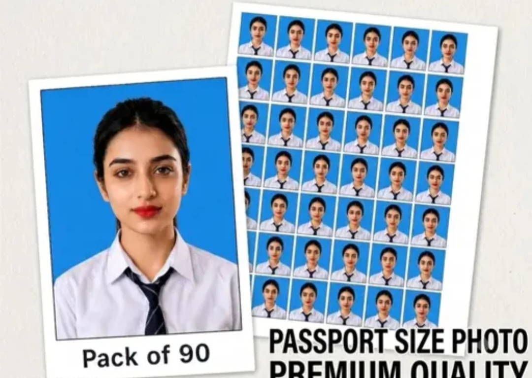 Say Goodbye to Studio Visits: Get 90 Passport Photos Delivered to Your Doorstep!