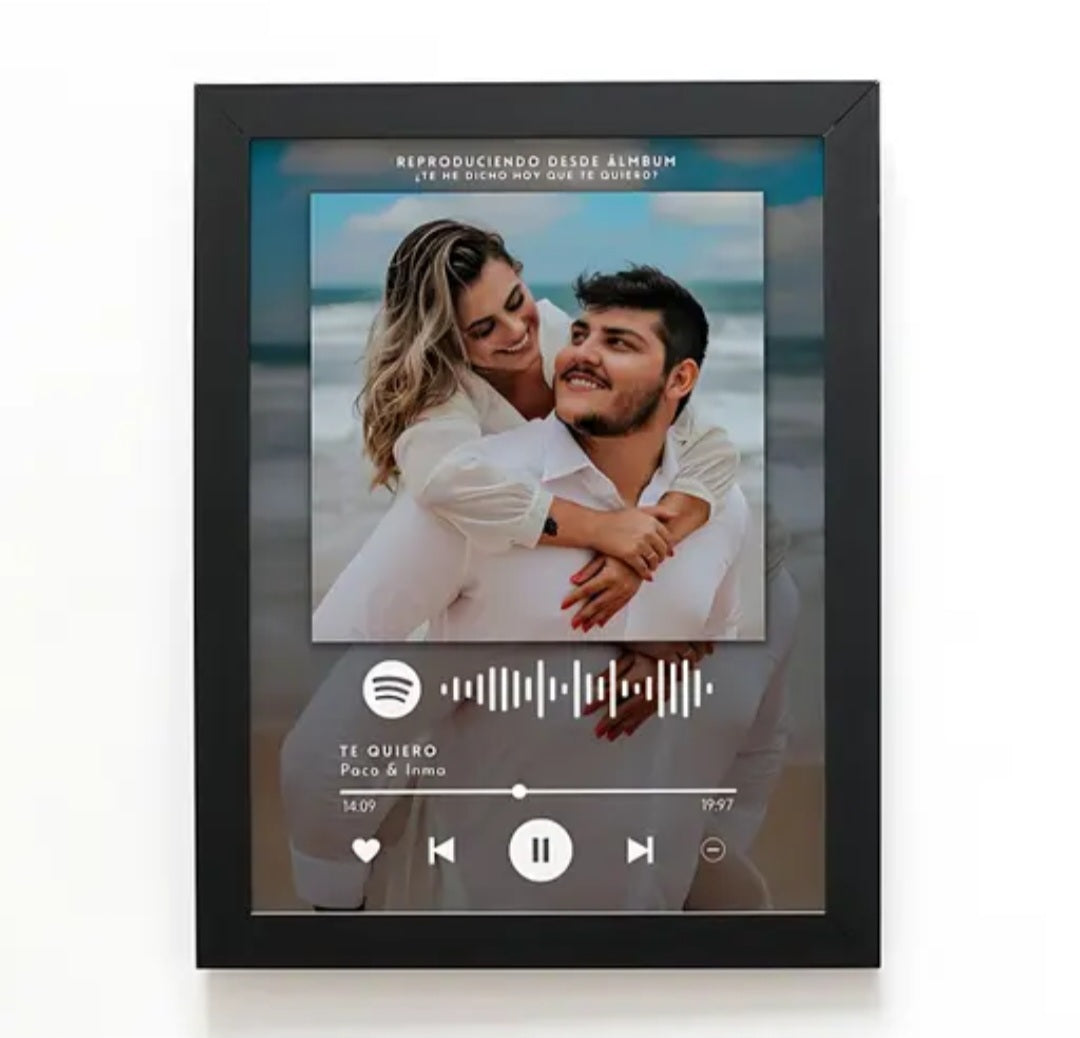 Make Your Love Story Unforgettable with a Personalized Spotify Plaque ❤️