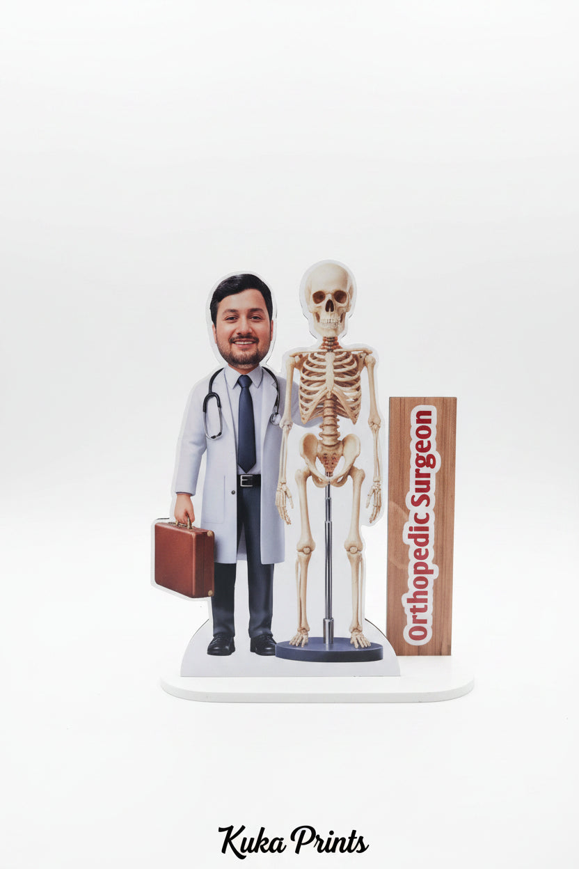 Personalized standee desk standee