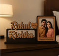 Customized Couple Photo Frame with Name & Photo