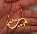 Personalized Couple Name Necklace with Heart