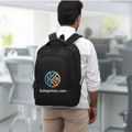 Customized Logo text on laptop bag