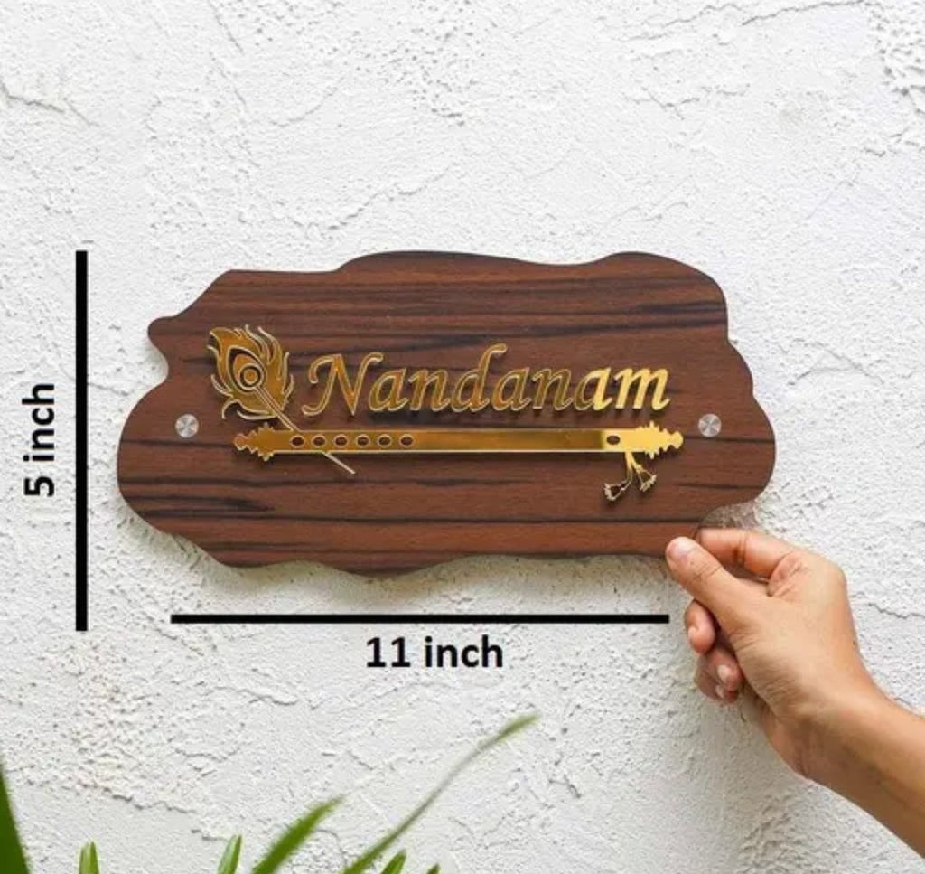 Customized Personalized Wooden & Acrylic Name