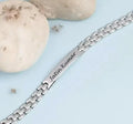 Customized Engraved Name Bracelet for Men & Boys