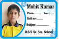 Customized Name Slip, Label Sticker, Naming Slip with Kids Picture & Name for School Book & Copy (Customised)