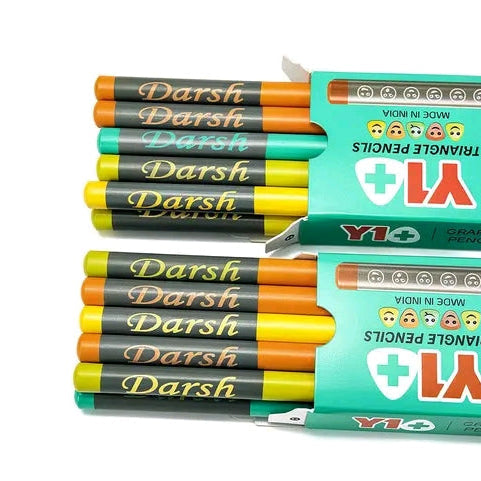 Set of 2 pencil 20 pcs customised personalized with name