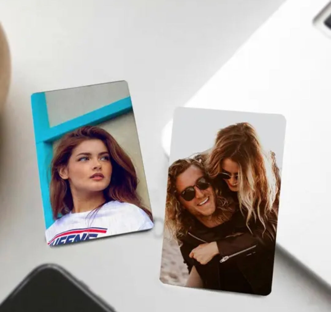 Customised Wallet Insert Card With Your Custom Photo