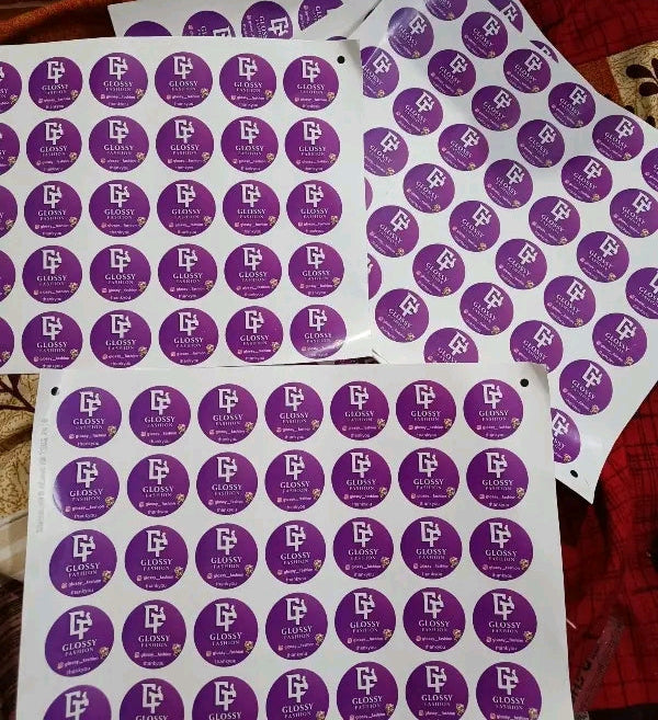 Sticker and customized labels (600) psc