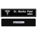 Customized Acirylic Name Badges with Back Pin