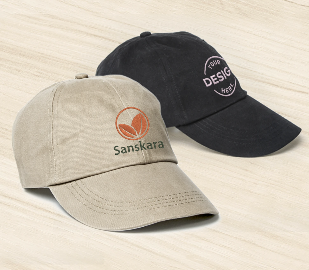 Caps for your business / company  customize with name brand logo