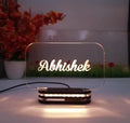 Personalized Name LED Table Lamp Gifts for Men Women