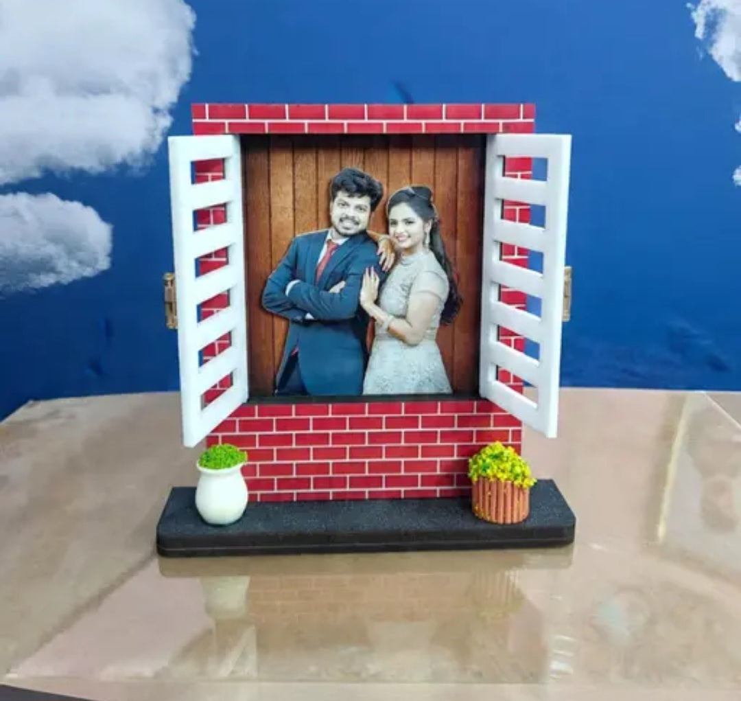 Unique 3D Door Mini Frame 5X5 Inch