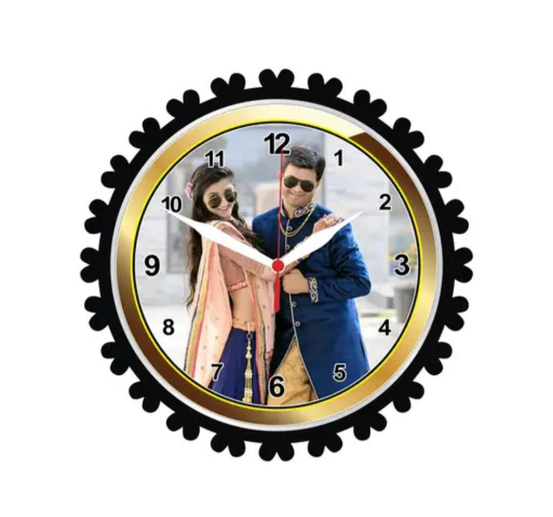 Wall Clock With Photo 12X12