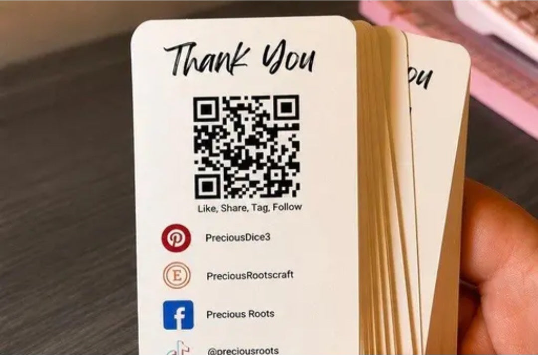 Business Review Cards , Thank you cards, Pack of 100