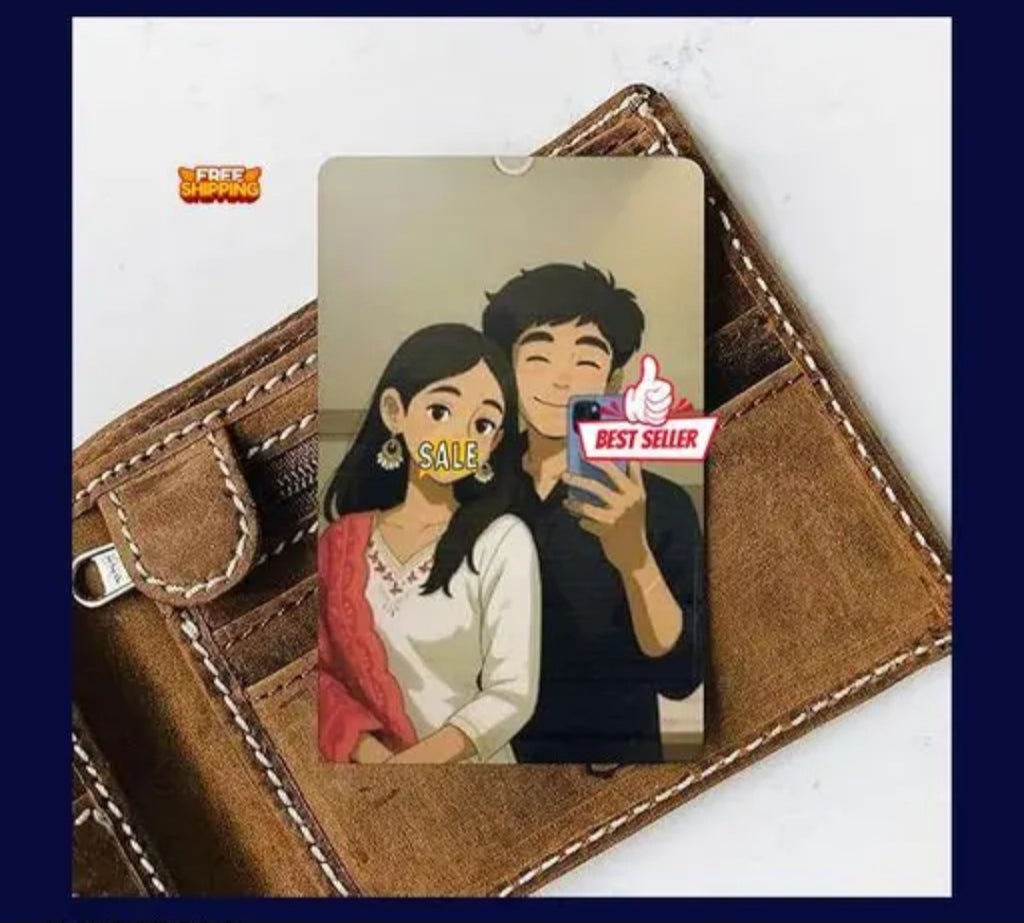 Customised Wallet Insert Card With Your Custom Photo