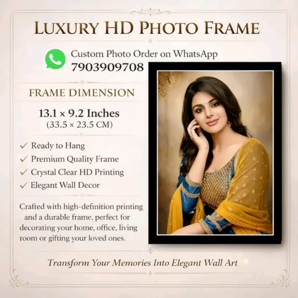 Photo frame potrait / landscape  personalized