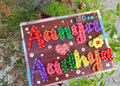 couple Name board 9*12 inch 6 letter each name only