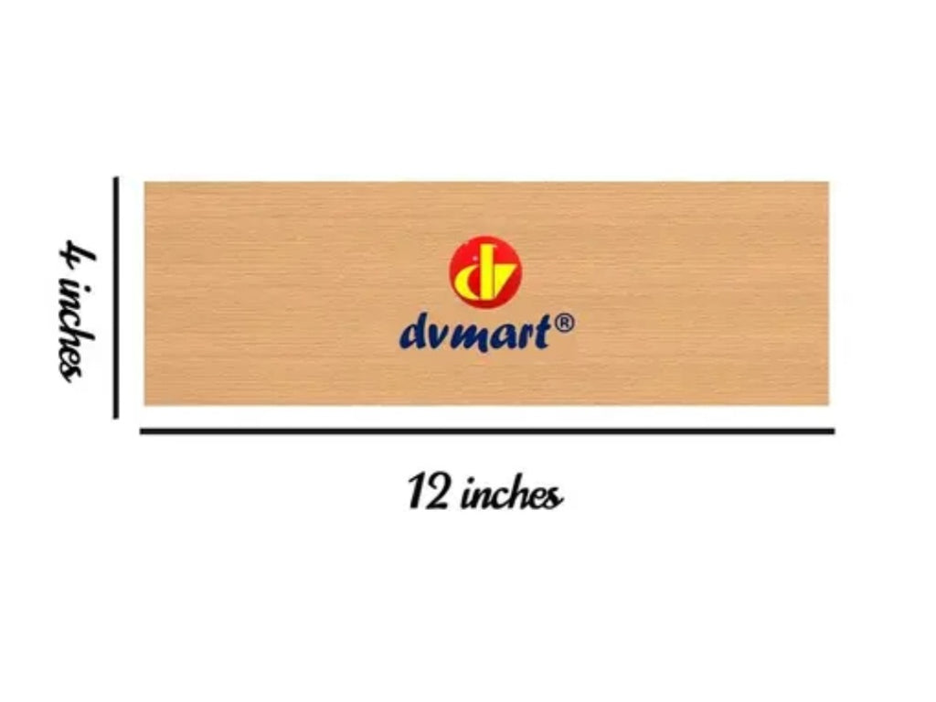 Name Plate Frame Customized Rectangle Shape Wood Gift - [Family Name] Residence|(Size12x4)|