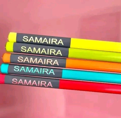 Set of 10 pcs pencil set personalized customize name