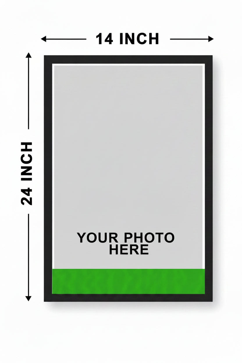Big size potrait/ landscape photo frame personalized