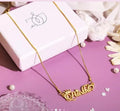 Personalized Name Necklace with Crown