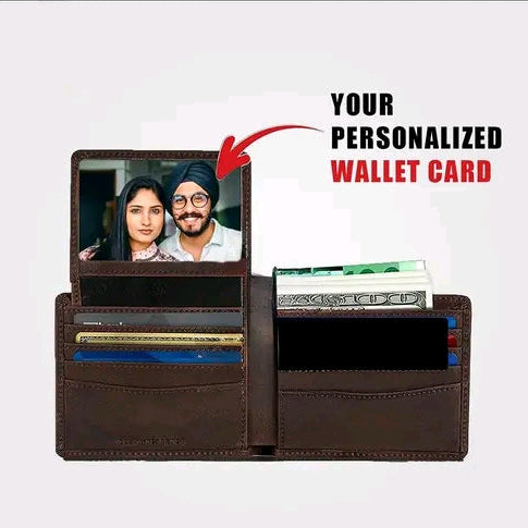 Personalized PVC Wallet Card For your Loved One with Unique Photo and Message. Best for Special Occasion (Calendar Wallet Card)