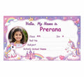 Premium Customized Name Slip Stickers | Custom Photo Labels for School Books | Pack of 36 Sticker