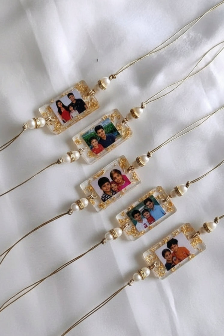 1 RAKHI. Rakshabandan. Premium quality. Elegant design. High quality beads. Durable Thread