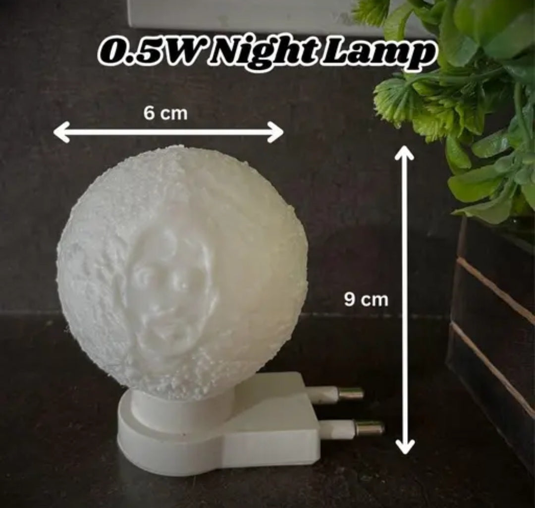 Custom Photo 3D Moon Lamp for Couples, Newly Married, Gift for Girlfriend, boyfriend , wife, aniversary gift, Romantic Night Light for Bedroom, Valentine Gift