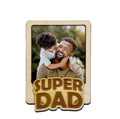 Photo Fridge Magnet for Dad | Wooden MDF UV Printed