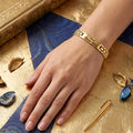 Personalized SILVER-Plated Name Engraved Bracelet for Men & Women