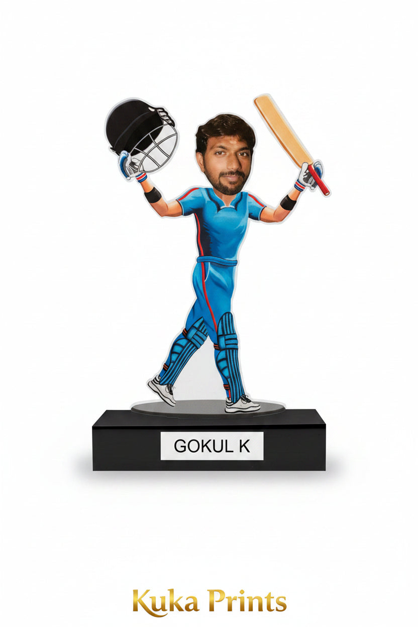Personalized standee desk standee