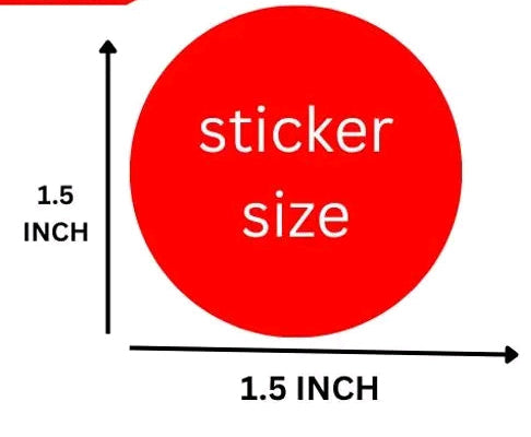 Sticker and customized labels (600) psc
