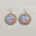 Personalized Earrings  with your photo