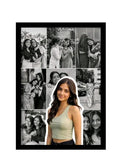 Unique design photo frame 1 main photo 8 background glimpse personalized