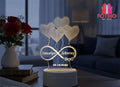 Personalized Engraving Name LED Lamp Gifts for Men Woman