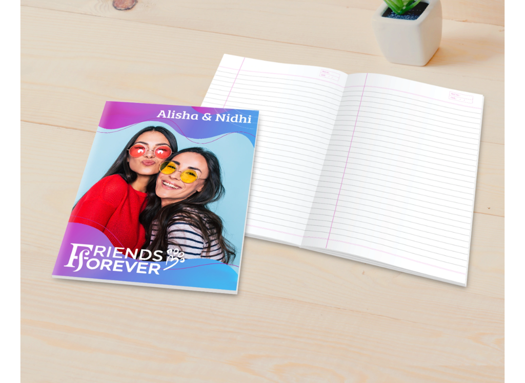 Personalized notebook 6 pcs set