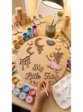 DIY MDF Painting Kit, Personalized Fairy Wall Decor