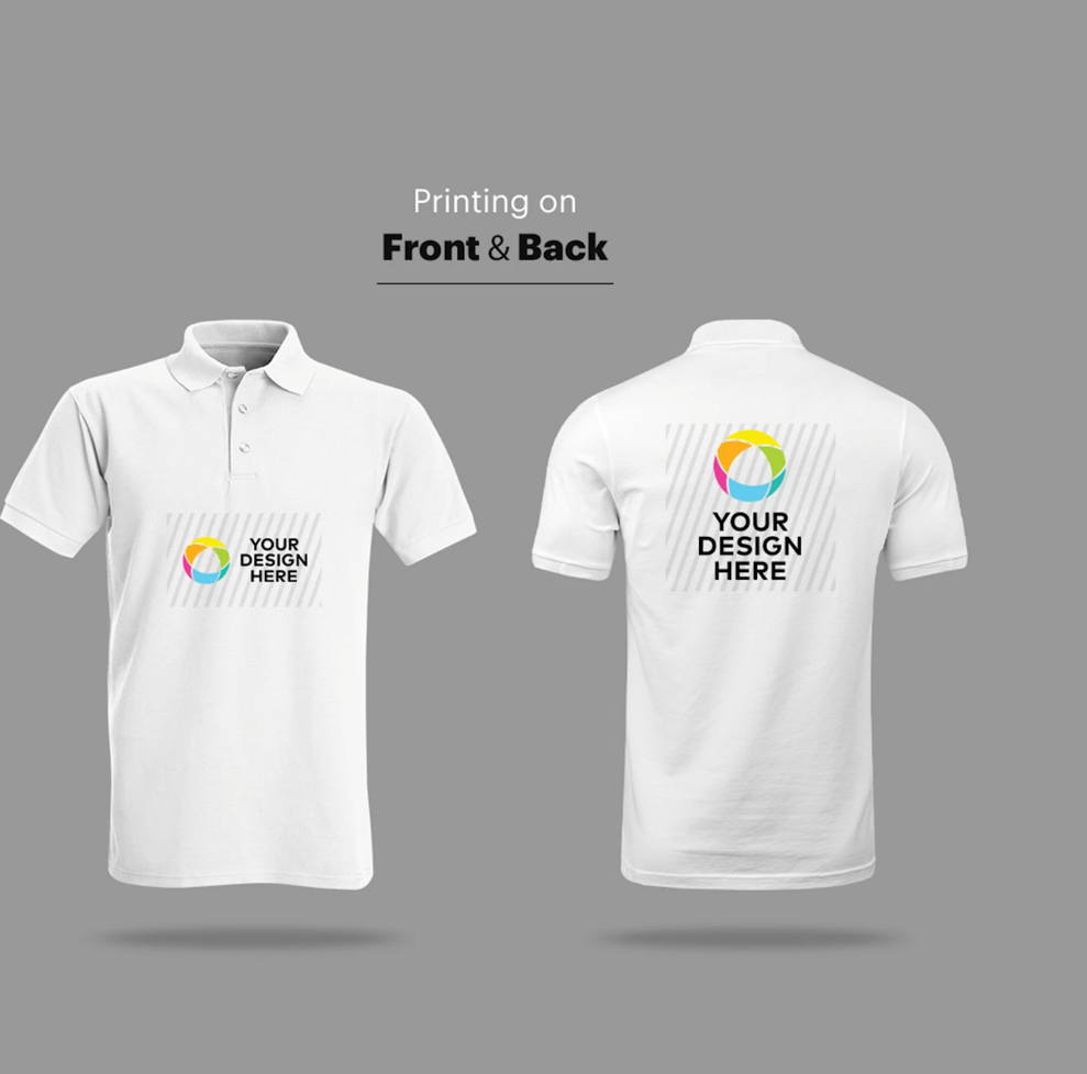 Personalized polo t shirt for your brand / company / startup (best premium quality)