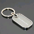 Laser engraved key chain