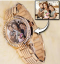 Elegant Women Customised Analog Watch | Stylish Rose Gold Watch | Best Quality Chain | Best Gift | Gold watch