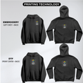 Oversized hoodies customised Your logo/ design on front and backside