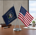 Table cross Flags for professional brand presence  Customized