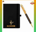 Personalized Diary & Pen Gift Set | Custom Name Engraved Notebook with Premium Pen