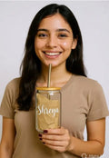 Mug And Glasse Tumbler || With Steel Starw Free