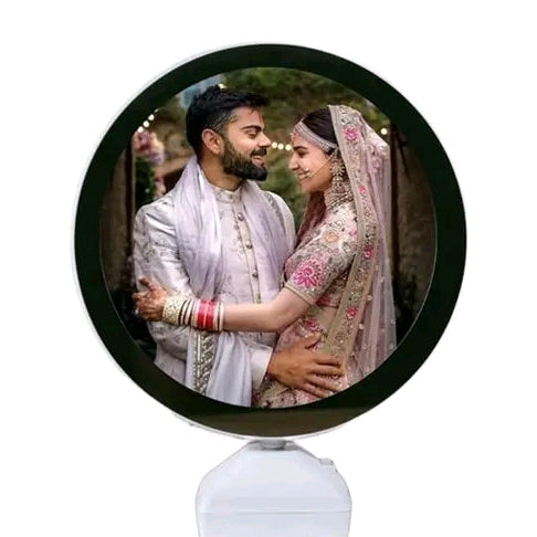 Magic mirror with photo customize Lamp