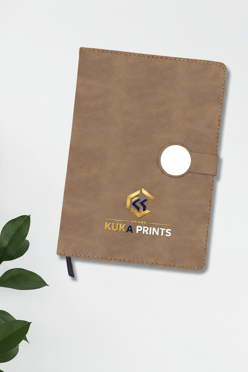 Corporate Diary with magnet latch Customized 5 psc set 192pages