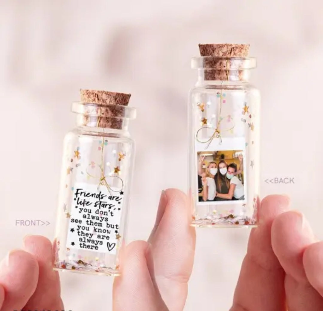 Customized/Personlized MS Antique Mini Massage Bottle With Your Photo