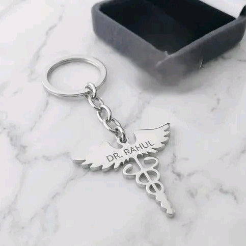 Doctor keychain Name customize
