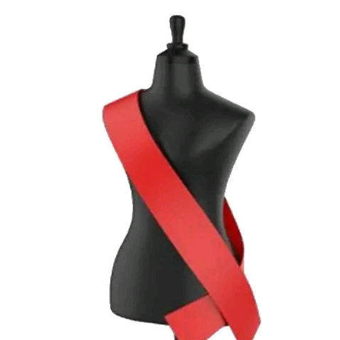 Premium Golden satin customizable sash with custom print, perfect for event functions schools , college, fest